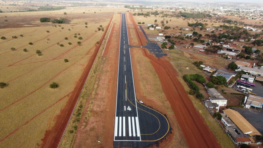 Imagem aerodromo paranaiba
